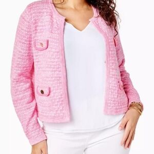 Lilly Pulitzer EUC Kienna Cardigan, Sz L
